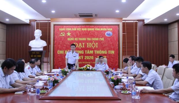 Chi bộ Trung tâm Thông tin tổ chức Đại hội nhiệm kỳ 2020-2022