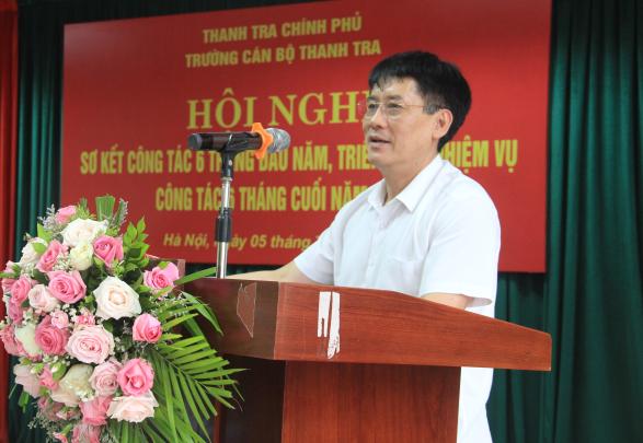 Trường Cán bộ Thanh tra sơ kết công tác 6 tháng đầu năm 2024