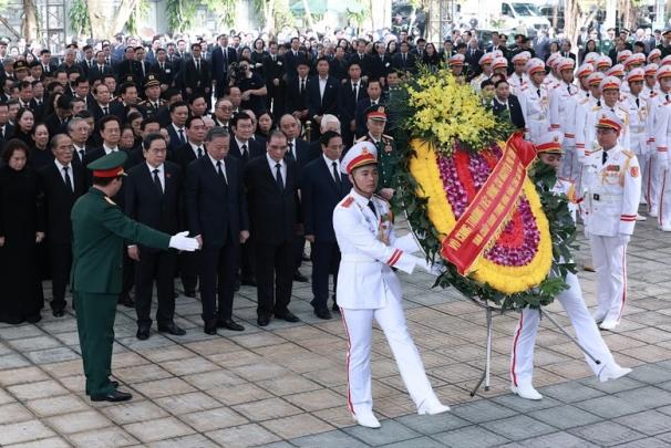 Cử hành trọng thể Lễ viếng Tổng Bí thư Nguyễn Phú Trọng